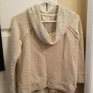 Lucky brand distressed sweater
